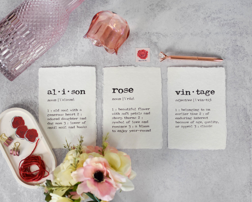 What's in a name? The meaning behind Alison Rose Vintage