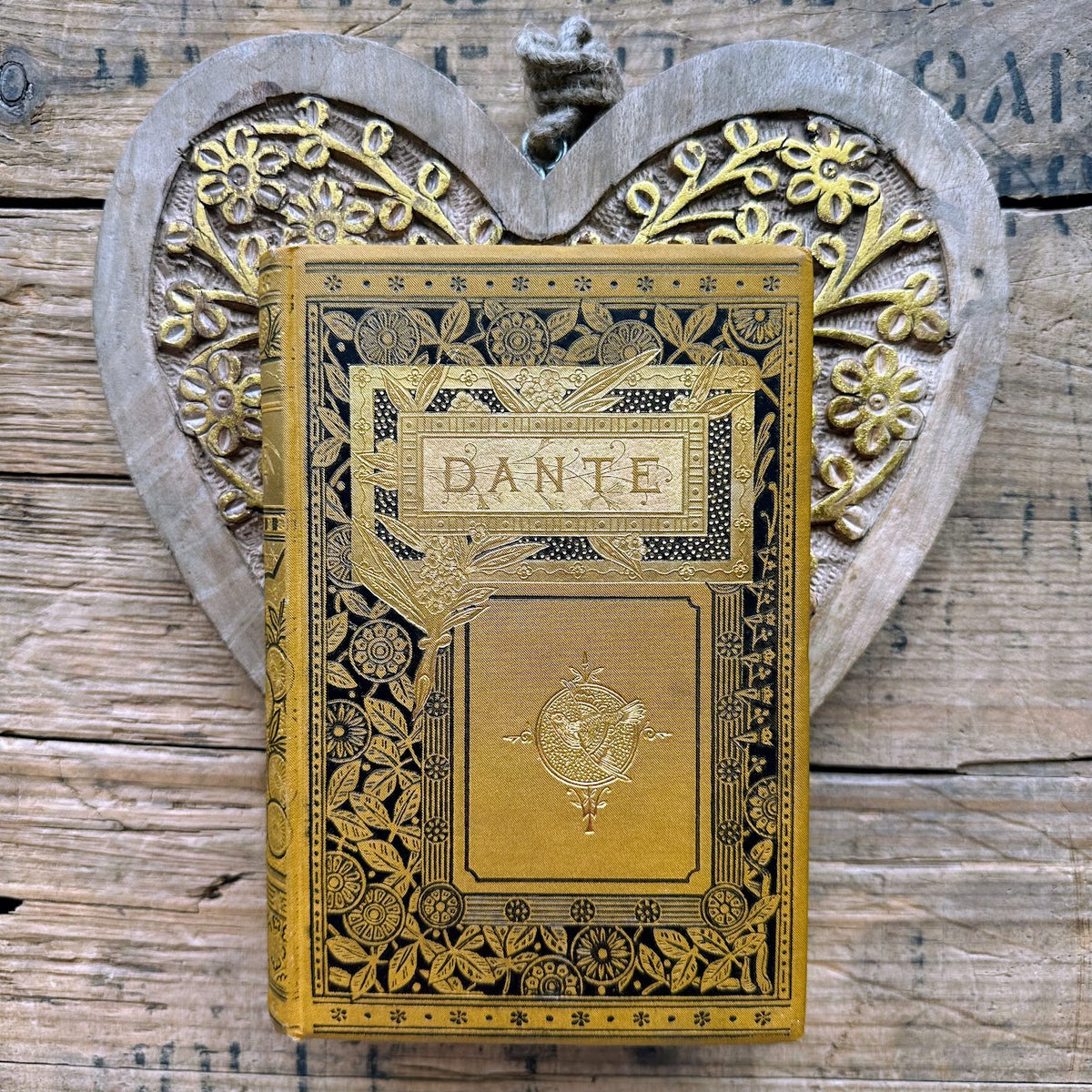 Antique Dante Alighieri The Vision or Hell Purgatory and Paradise