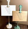 leader acronym greeting card on cardstock with envelope and rose sticker - Alison Rose Vintage