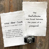 The best stories are found between the pages of a passport print on 5x7 or 8x10 handmade paper - Alison Rose Vintage