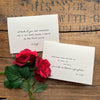 Custom quote by R. Clift greeting card